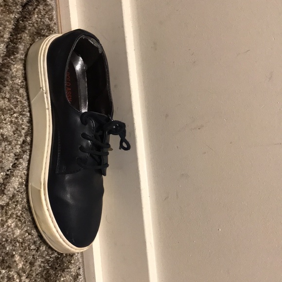 Navy Blue US Polo Shoes - Picture 2 of 9